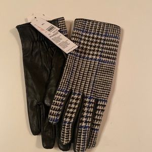 Real leather gloves